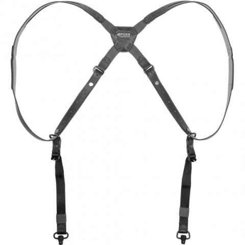Spider SpiderPro Dual Shoulder Harness v3 - BLACK