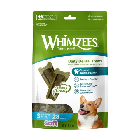 6x Whimzees Value Bag Soft S 28 stuks