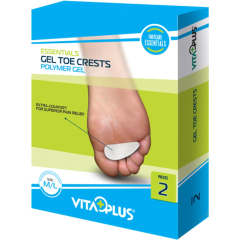 VitaPlus Gel Toe Crests S/M | 2 stuks