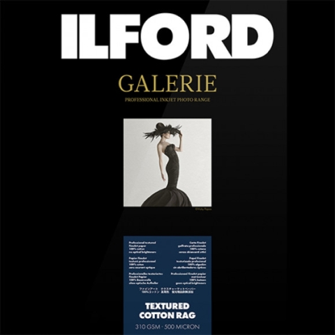 Ilford Textured Cotton Rag 310g 61cm x 15m Rol