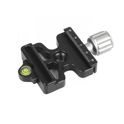 Leofoto DC-50 QR Clamp for Arca and Manfrotto 200PL