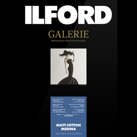 Ilford Matt Cotton Medina 320g 13x18cm 50 vel