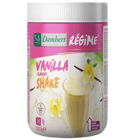 3x Damhert Régime Shake Vanilla 520 gr