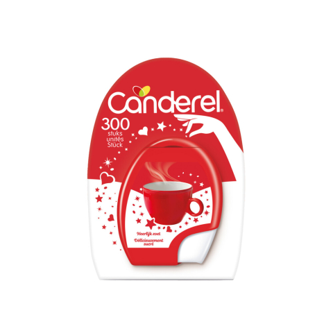 9x Canderel Rood Zoetjes 300 stuks