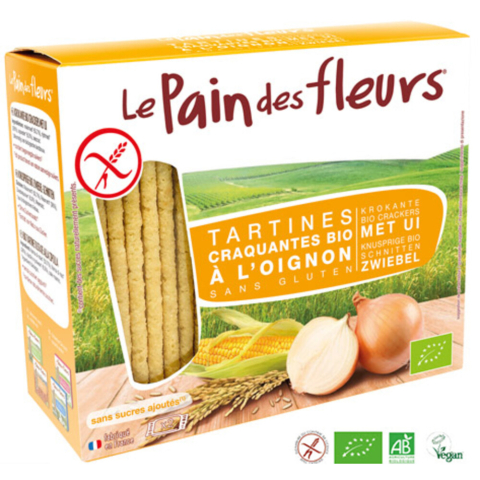 6x Pain fleur Crackers BIO Ui 150 gr