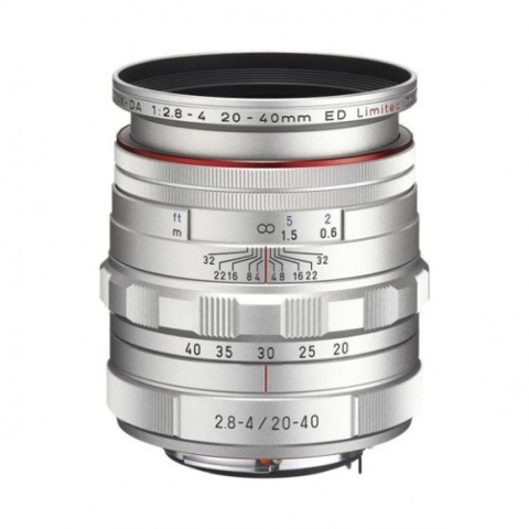 HD Pentax-DA 20-40mm f/2,8-4 ED Limited DC WR Zilver