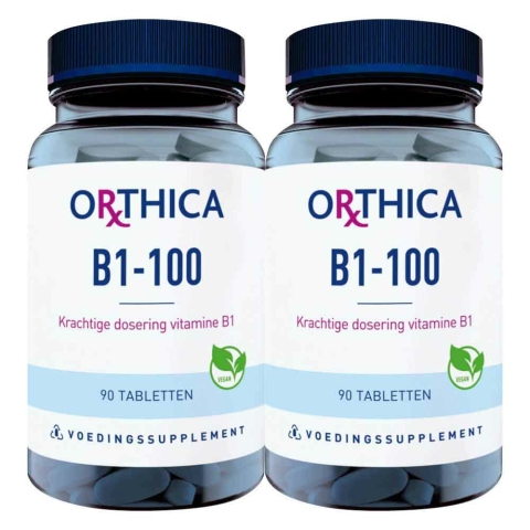 2x Orthica B1-100 90 tabletten