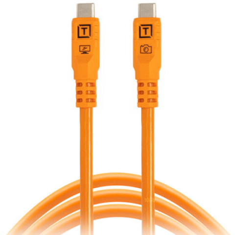 TETHERTOOLS Tether Tools TetherPro Optima 10G USB-C 1.8m Straight To Straight Orange
