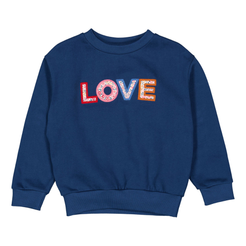 Freds World Trui - Bloei - Navy - Freds World - 6 jaar (116) - Truien