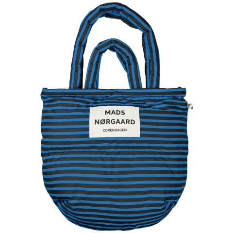 Mads Nørgaard Shopper - Light Ripstop kussen - True Blue/Zwart - Mads Nørgaard - OneSize - Tassen