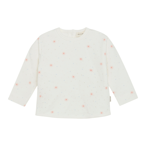 Minymo Trui - Viscose/Katoen - Marshmallow White - Minymo - 1½ jaar (86) - Truien