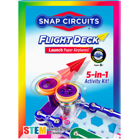 Snap Circuits Cockpit Set - Lanceer papieren vliegtuigen - Snap Circuits - OneSize - Speelgoed