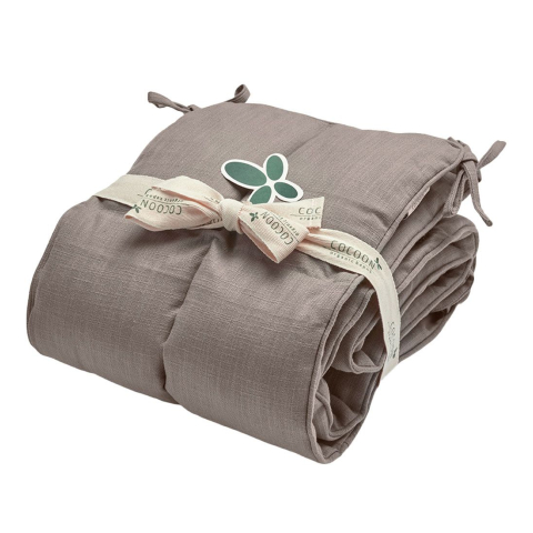 Cocoon Company Bedomrander - 210cm - Gestoffeerd Brown - Cocoon Company - OneSize - Bedomranders