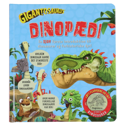 Alvilda Boek - Gigantosaurus Dinopedia - Deens - Alvilda - OneSize - Boeken