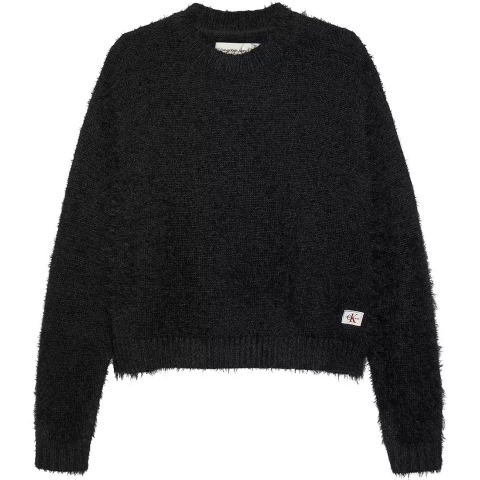Calvin Klein Blouse - Gebreid - Ck Black - Calvin Klein - 8 jaar (128) - Shirts