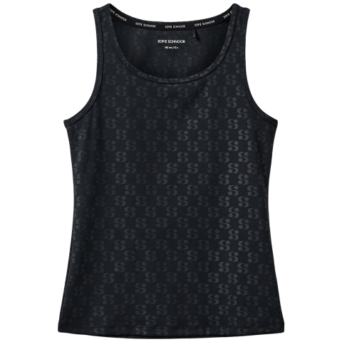 Sofie Schnoor Top - Janetsy - Zwart - Sofie Schnoor - 8 jaar (128) - Tanktops