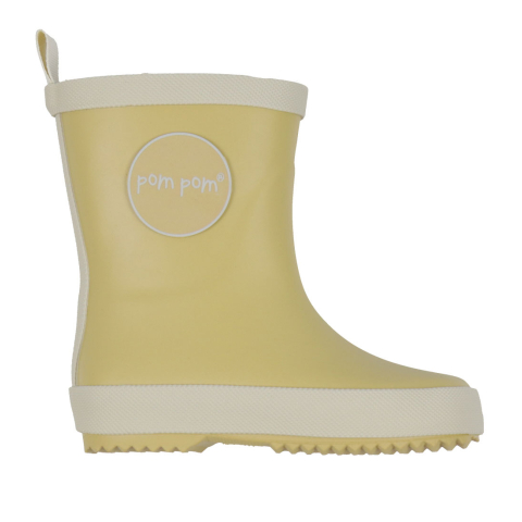 Pom Pom Regenlaarzen - Dusty Yellow - Pom Pom - 24 - Regenlaarzen