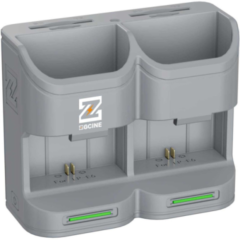 ZGCINE Charging Case For 2 Accu's Canon LP-E6 (PC2-LPE6)