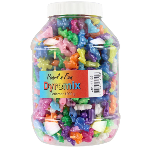 Pearl'n Fun Kralen - Dier - 1000 gram - Parelmoer - Pearl N Fun - OneSize - Kralen