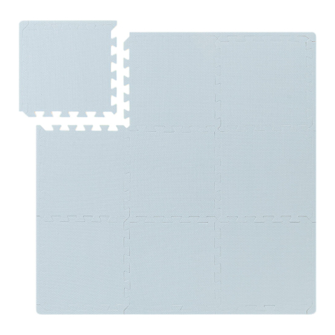 That's Mine Puzelmat - Alva - 100x100 cm - Dusty Blue - Thats Mine - OneSize - Puzelmatten