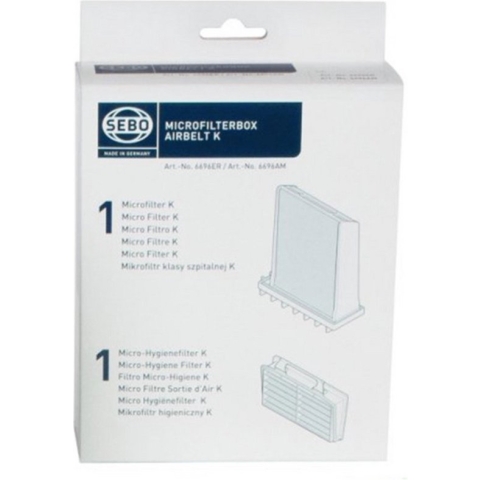 Sebo Micro Filter Box Cyl X1.1