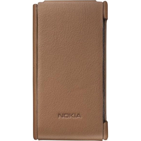 Nokia CP-572 - Draagtas voor Nokia Lumia 800 - Lederen - Bruin