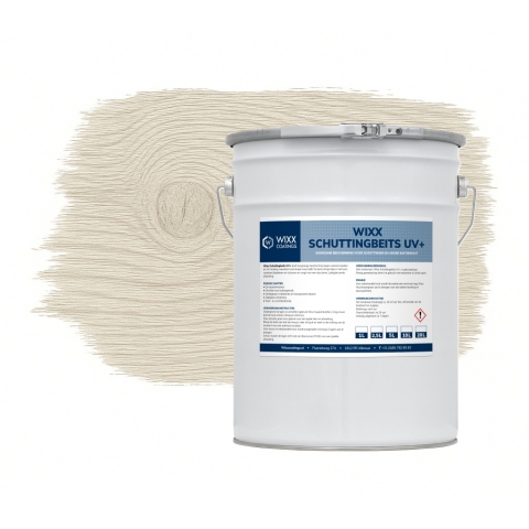 Wixx Schuttingbeits UV+ Vergrijsd Wit 20L