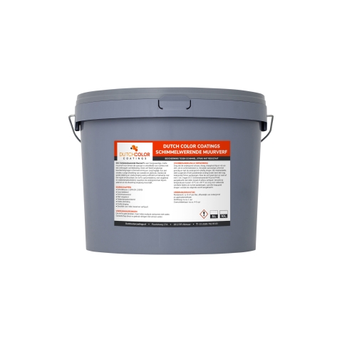 DCC Schimmelwerende Muurverf Matt RAL 9010 | Zuiver Wit 2.5L