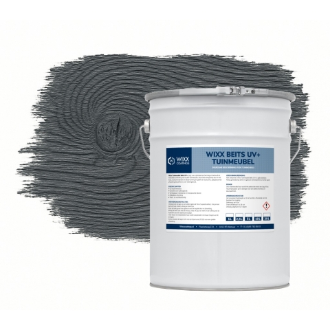 Wixx Tuinmeubelbeits UV+ Antraciet 5L