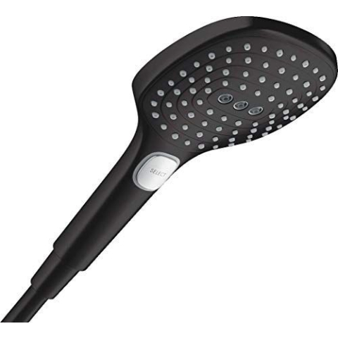 Hansgrohe Raindance Select E - Handdouche 120 3jet - Mat zwart