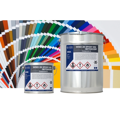 Wixx 2K Epoxy 650 Extreme Betoncoating Mengkleur 5L