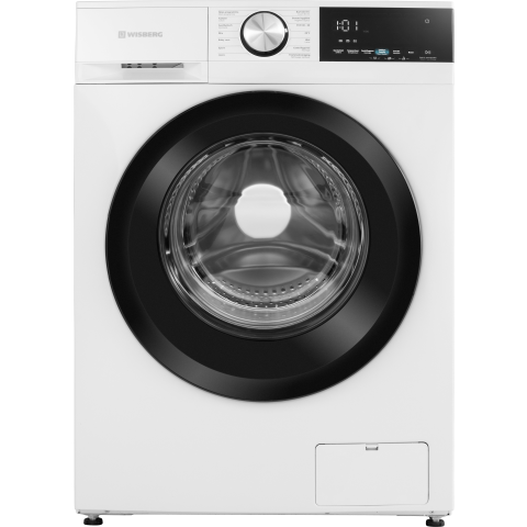 Wisberg WBWM1400A18WNB - Wasmachine - 8 kg - 1400 rpm - Wit