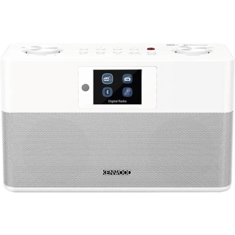 Kenwood CR-ST85DAB - DAB+ Radio - Bluetooth 5.4 en 6 cm IPS kleurendisplay - Wit