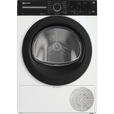 BAUKNECHT TR Super Eco 8C - Warmtepompdroger 8 kg - Energiezuinig Stil - Wit