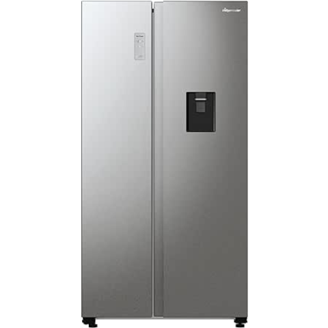 Fridgemaster MS91547DFE - Amerikaanse Koelkast - 547 liter - Zilver