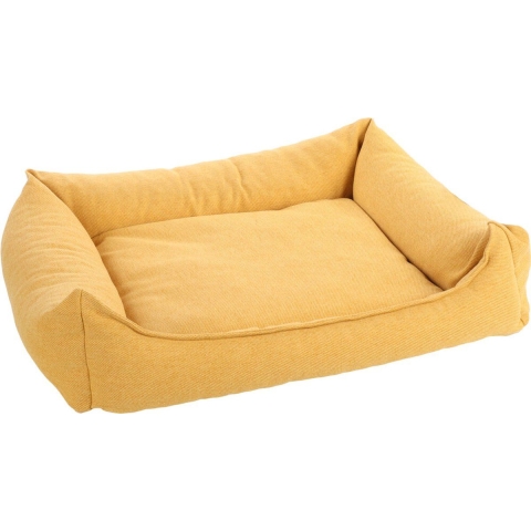 Flamingo Baldar - Orthopedische hondenmand - Memory foam - Geel 100 x 80 x 25 cm