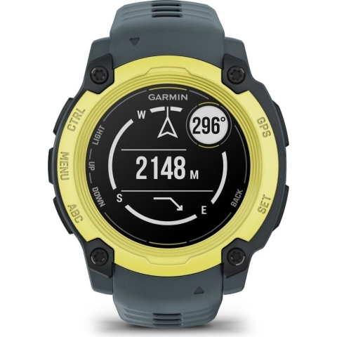 Garmin Instinct E - Smartwatch - GPS multisport - Geel zwart
