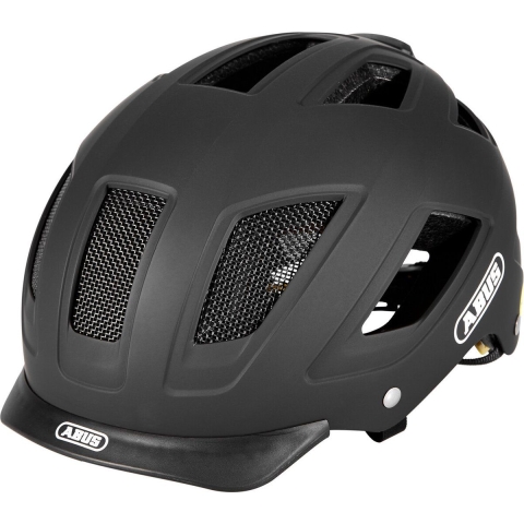 Abus Hyban 2.0 MIPS - Fietshelm - LED-achterlicht - Velvet Black L (56 - 61 cm)