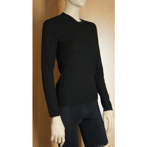 Loffler Transtex Light Ondershirt Lange Mouw Dames -Zwart, 42