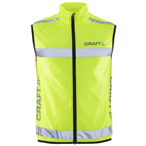 Craft Active Run Safety Vest veiligheidsvest geel unisex, XS