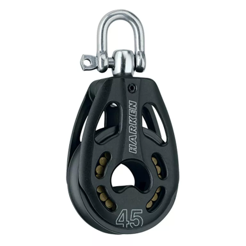 Harken 3391 1-schijfs 45mm Black Magic blok