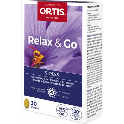 Ortis Relax & Go Stress | 30 tabletten