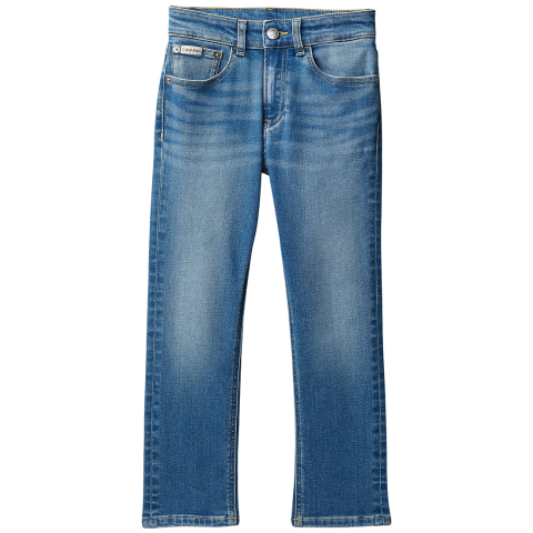 Calvin Klein Jeans - Papa - Essential Gewassen Blue - Calvin Klein - 12 jaar (152) - Jeans