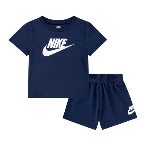 Nike Shorts Set - Shorts/T-Shirt - Midnight Navy - Nike - 12 mnd - Shorts set