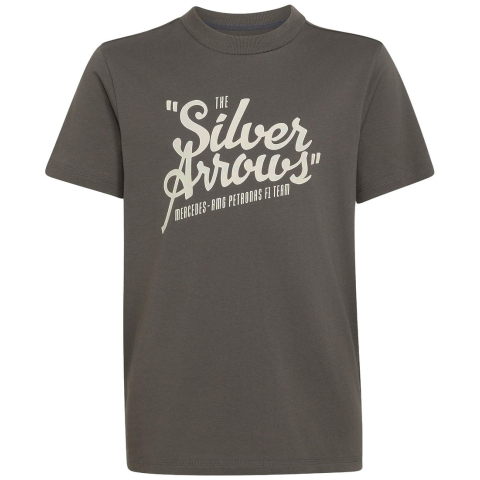 adidas Performance T-Shirt - Meer - Graniet/Owit - adidas Performance - 10 jaar (140) - T-Shirts