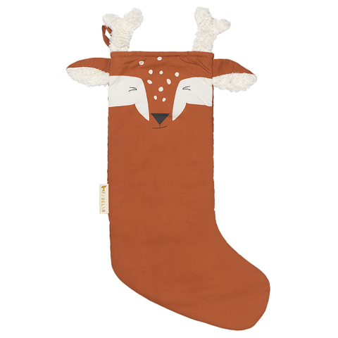 Fabelab Kerstsok - 50 x 30 cm - Deer - Kaneel - Fabelab - OneSize - Decoraties
