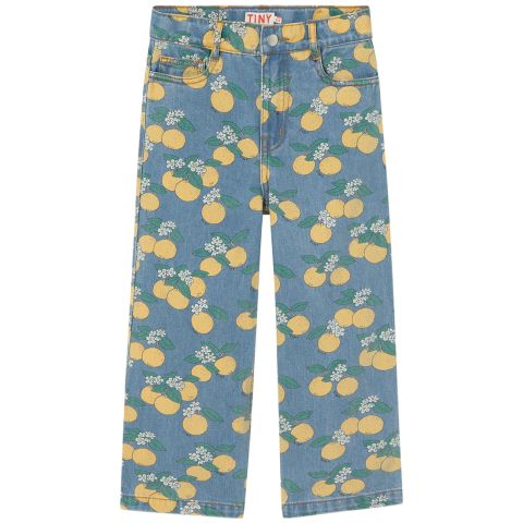 Tiny Cottons Jeans - Oranges - Light Wassen Denim - Tiny Cottons - 6 jaar (116) - Jeans