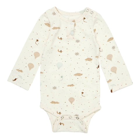 Cam Cam Romper l/s - William - Droomland - Cam Cam - 74 - Rompers Lange Mouw