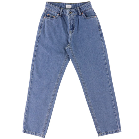 Grunt Jeans - Straat Loose - Mid Blue - Grunt - 13 jaar (158) - Jeans
