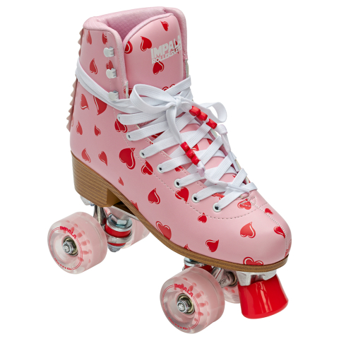Impala Rolschaatsen - Quad Skate - Vallend Hearts - Impala - 39 - Rolschaatsen